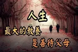 善待父母的吉祥和影响（2）