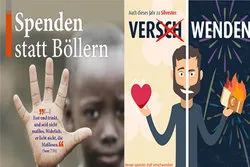Aktion: „Spenden statt Böllern“