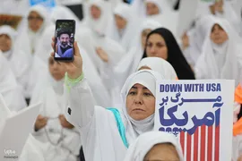 مراسم برائت از مشرکین در صحرای عرفات
