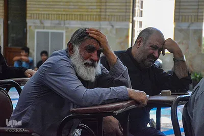عزاداری شهادت امام صادق(ع) - محلات / عکس:ایکنا