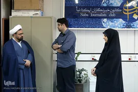 
بازدید حجت‌الاسلام والمسلمین حبیب رضا ارزانی، دبیر ستاد عالی کانونهای فرهنگی و هنری مساجد کشور از تحریریه ایکنا