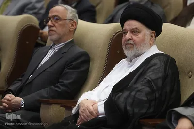حجت‌الاسلام سیدجواد شهرستانی و مصطفی صدرزاده