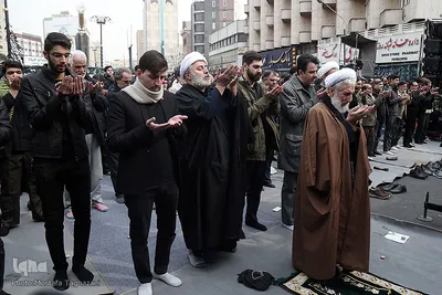تجمع عزاداران فاطمی در میدان فاطمی