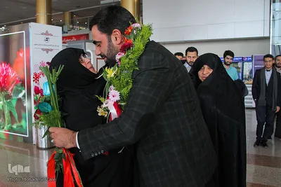  استقبال از «حسین پورکویر» در مشهد
