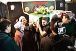 مراسم استقبال از پیکر مطهر شهید گمنام در دانشگاه تبریز
