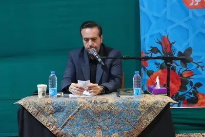 تجلیل از استاد سیدمحسن موسوی بلده در محفل قرآنی شهر بلده