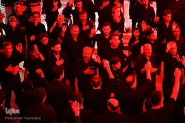 عزاداری شب ششم محرم حسینیه اعظم زنجان‎‎