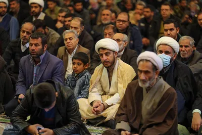 سوگواری شب شهادت امام موسی کاظم (ع) در حرم مطهر‎ شاهچراغ