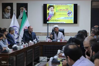 نشست تحلیل جریان مقاومت در جهاددانشگاهی آذربایجان شرقی‎