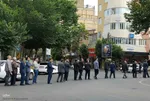 مراسم عزاداری خیابانی به مناسبت سالگرد ارتحال حضرت امام خمینی(ره) در اهر
