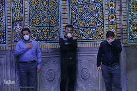 آستان منور حضرت معصومه(س) در شب میلاد کریم اهل بیت، امام حسن(ع)
