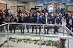 آیین گلباران و شعرخوانی در مزار شهریار ملک سخن‎‎