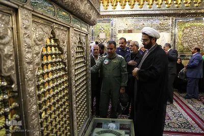 گلباران مزار شهید آیت الله دستغیب(ره) ـ شیراز