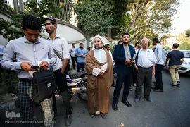 تجمع اعتراض آمیز دانشجویان به کشتار مسلمانان میانمار