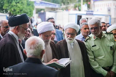 رونمایی از سنگ مزار حرم مطهر سید علاالدین حسین (ع)