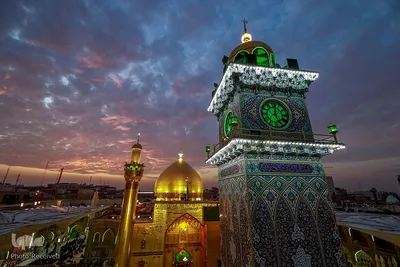 حال و هوای بارگاه علوی در آستانه میلاد امام علی(ع)