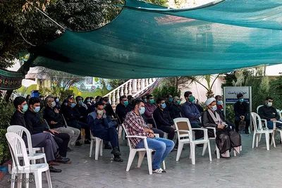 Ärzte und Pflegekräfte trauern um Imam Hussein (as.) im Freien im Krankenhaus