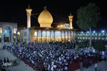 جشن عید بیعت با امام زمان(عج) در حرم شاهچراغ(ع)