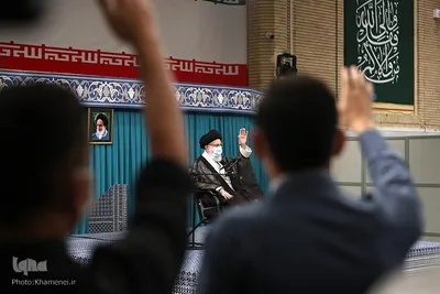دیدار دانش‌آموزان سراسر کشور با رهبر انقلاب اسلامی