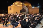روضه‌خوانی در مسجد کبود تبریز