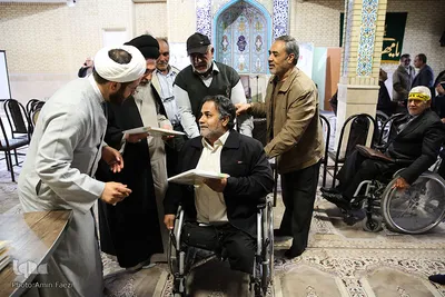 گردهمایی جانبازان دفاع مقدس‎ با حضور آیت الله دستغیب
