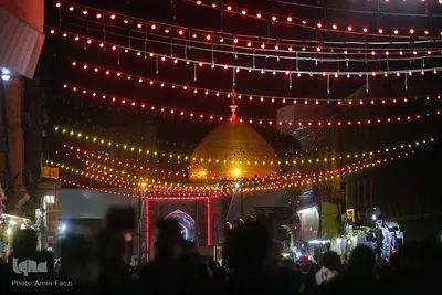 حرم مطهر اميرالمومنين علی(ع) در آستانه اربعین حسینی