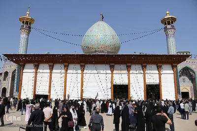 مراسم سوگواری اربعین حسینی در آستان مطهر حضرت شاهچراغ(ع) در شیراز