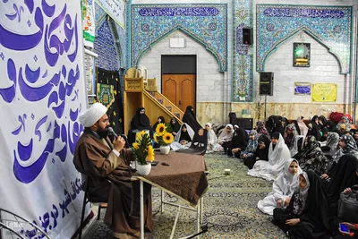 آیین معنوی اعتکاف در سمنان