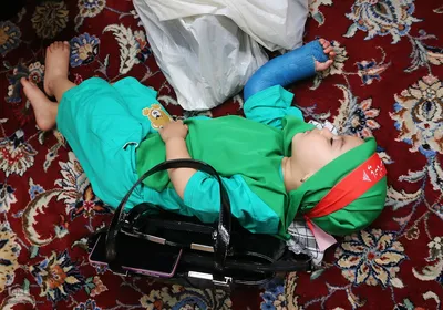 مراسم شیرخوارگان حسینی در حرم مطهر شاهچراغ(ع)