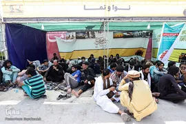 خروج اتباع خارجی از مرز بین‌المللی شلمچه