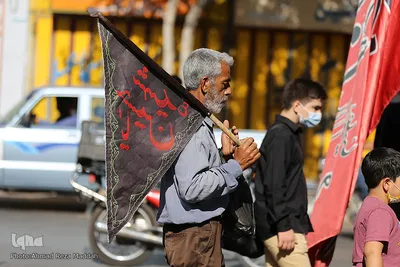 پیاده روی و عزاداری جاماندگان اربعین حسینی - شیراز