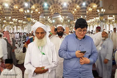 مدینه منوره در ایام حج ۹۸