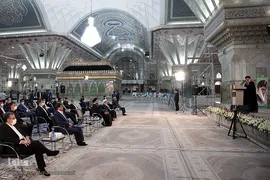 دومین مرحله رزمایش مساوات و همدلی ستاد اجرایی فرمان امام(ره) در مرقد مطهر حضرت امام خمینی(ره)