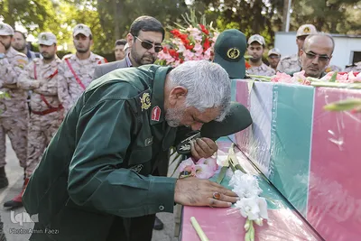 استقبال از 9 شهیدگمنام دوران دفاع مقدس ـ شيراز