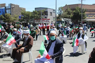 اجتماع بیرجندی‌ها در حمایت از مردم فلسطین