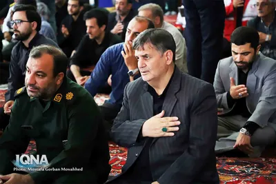 مراسم بزرگداشت اربعین قائد شهید امت حضرت آیت الله سید علی خامنه ای در اهر 