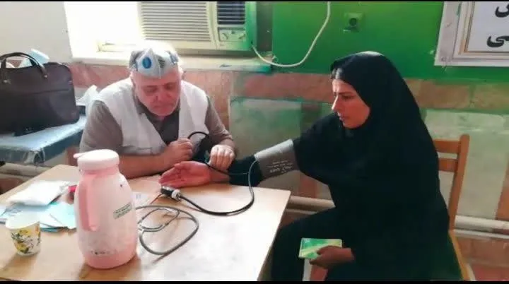 اعزام پزشکان بسیجی خوزستان به سوسن ایذه