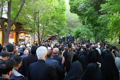 قافله سوگواری امام صادق (ع) در اصفهان