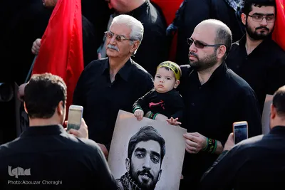 مراسم تشییع پیکر مطهر شهید محسن حججی در تهران
