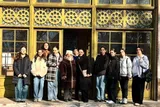 استقبال دانش‌آموزان ارمنی از ایرانشناسی در مسجد کبود ایروان