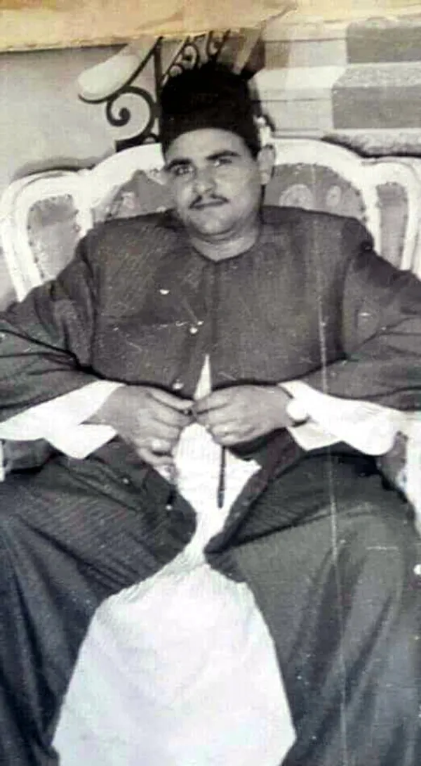 মুতাওয়ালী আব্দুল ওলী'র যুবক বয়সের ছবি