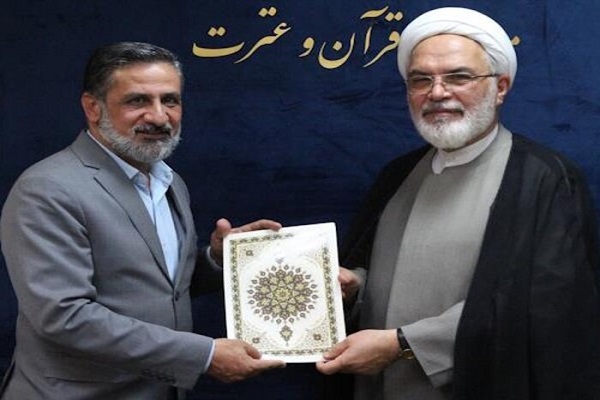 دیدار با حجت الاسلام حمیدرضا ارباب سلیمانی معاون وزیر و رییس مرکز عالی قرآن و عترت وزارت فرهنگ و ارشاد اسلامی