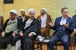 دیدار اعضای کانون وکلای دادگستری آذربایجان شرقی با امام جمعه تبریز