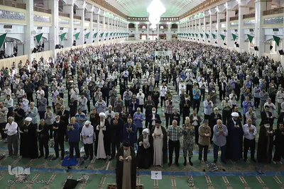 اقامه نماز عید قربان در تبریز‎‎