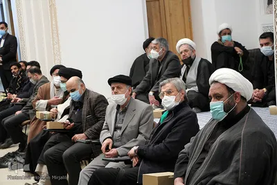مجلس سنتی عزاداری و روضه خوانی شهادت حضرت زهرا(س) در بیت شهید صدوقی در یزد‎‎