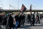 راهپیمایی 10 کیلومتری جاماندگان اربعین حسینی در کرج‎