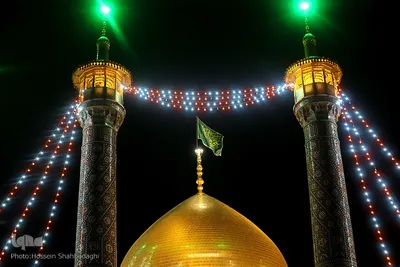 شب میلاد امام هادی(ع) در حرم بانوی کرامت