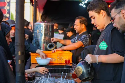 مراسم عزاداری حسینی در مصلای تبریز