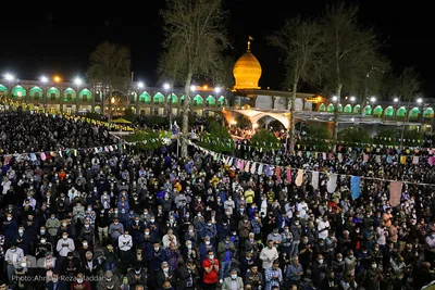 مراسم تحویل سال ۱۴۰۱  در حرم مطهر شاهچراغ (ع) شیراز‎