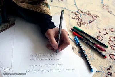 خطاطی آیات قرآن 